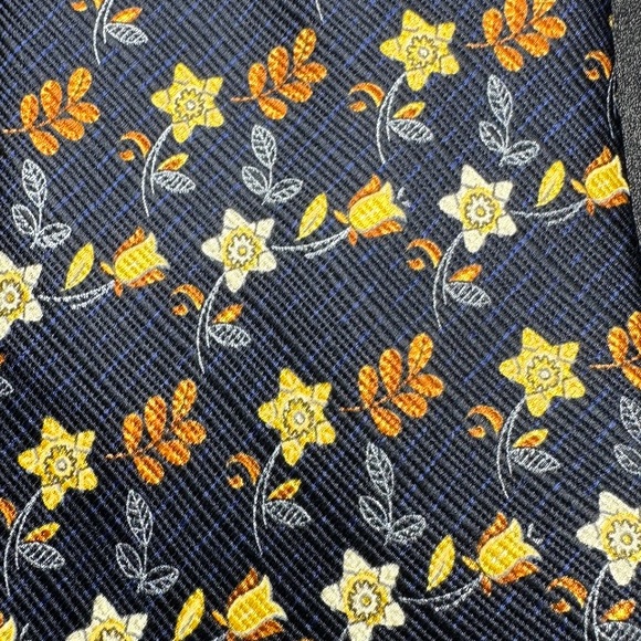 LOUIS DELL'OLIO MENS TIE SILK MADE IN ITALY - Picture 4 of 5